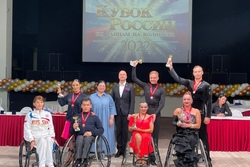 Серебряные медали завоевали тамбовские танцоры на колясках на Кубке России