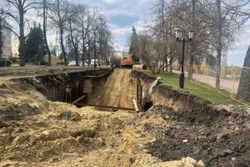 Коллектор на Набережной Тамбова реконструировали на 60 процентов