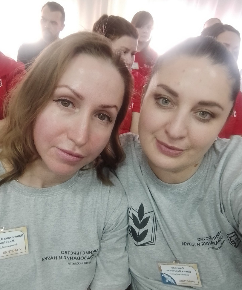 Участницы фестиваля – Александра Башкирова и Елена Павлова