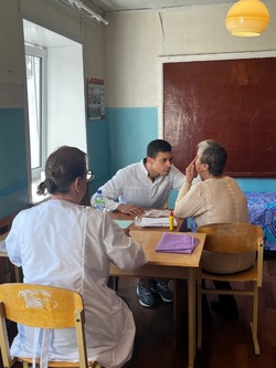 В Уметском районе социальный поезд «Забота» принял первых триста посетителей
