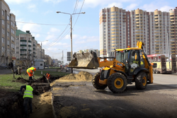 В Тамбове начали реконструкцию участка улицы Чичерина