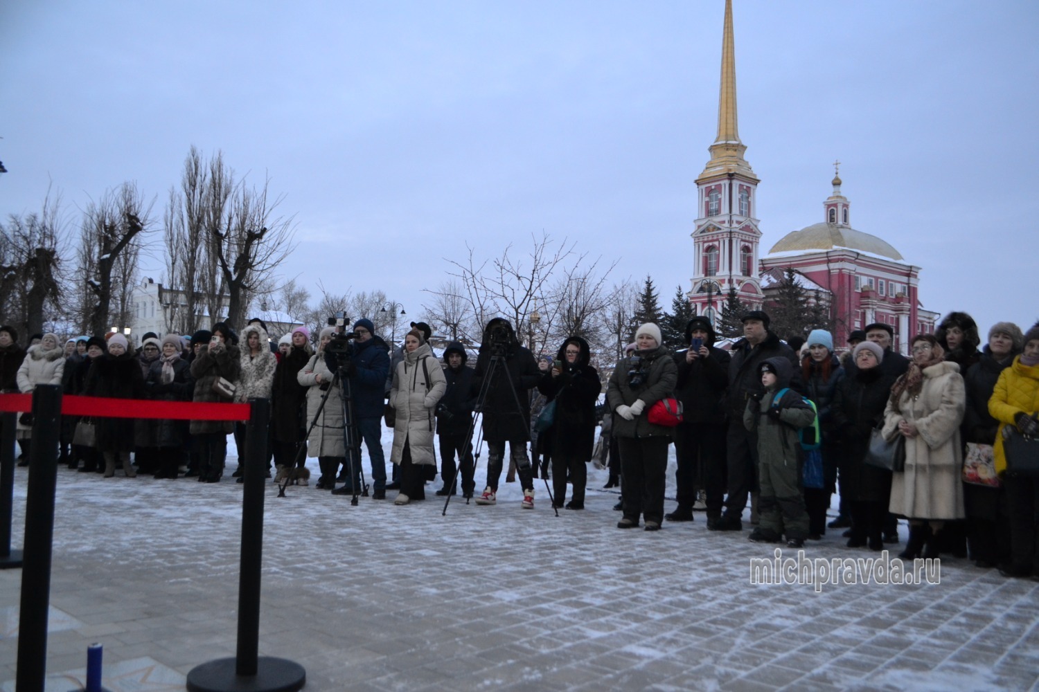 Мичуринцы на открытии звёзд 