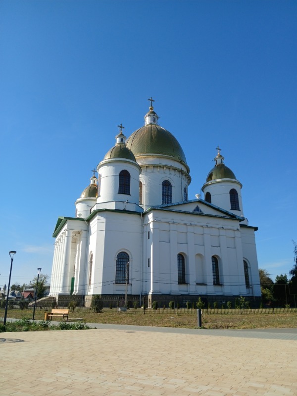 Набережная реки Цны в Моршанске