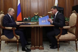 Евгений Первышов рассказал Владимиру Путину о реализации в регионе проекта «Герои Тамбовщины»