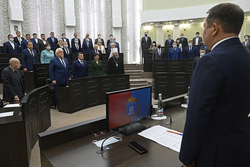 Председателем Тамбовской облдумы вновь избран Евгений Матушкин