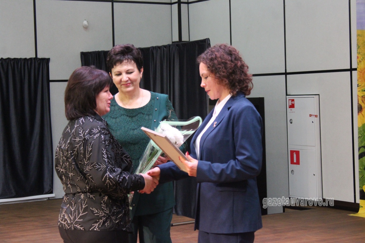 Награждение Ларисы Осиповой