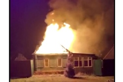 В Моршанском районе случайные очевидцы пожара спасли семью с детьми