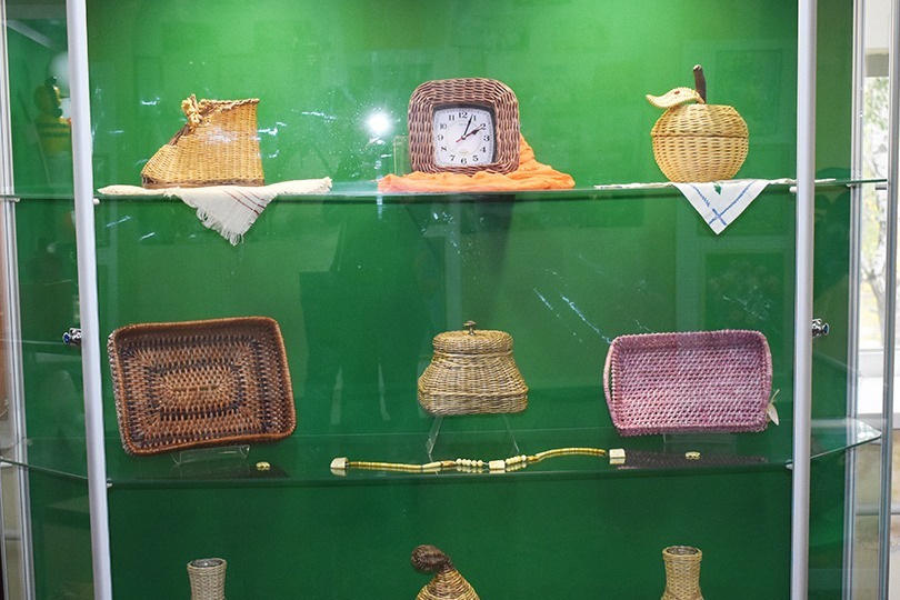 Работы мастерицы, представленные в музее