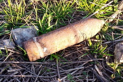 В посёлке Комсомолец Тамбовского района нашли снаряд времён Великой Отечественной