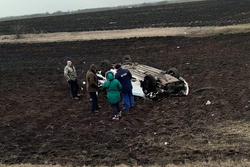 Пассажир погиб на месте: в Сампурском районе перевернулась иномарка