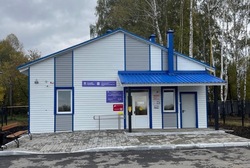 В Умётском округе открылся современный фельдшерско‑акушерский пункт