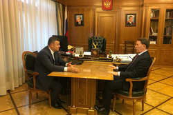 На повестке развитие тамбовского АПК: губернатор Александр Никитин встретился с вице-премьером Алексеем Гордеевым
