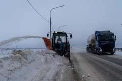 В Тамбовской области на федеральных дорогах дежурит спецтехника