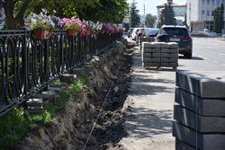 В Тамбове к середине августа завершат ремонт площади Ленина