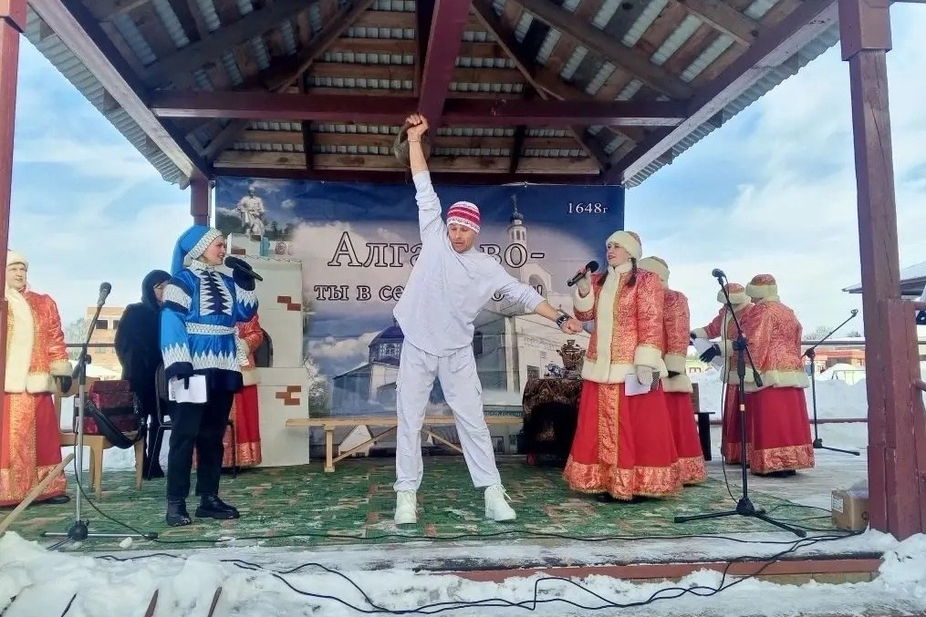 Масленица в селе Алгасово