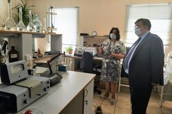Министр юстиции Константин Чуйченко посетил лабораторию судебной экспертизы в Тамбове