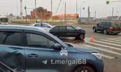 В ДТП на севере Тамбова пострадали девушка и ребёнок