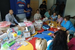 Тамбовчане помогли новоайдарцам встретиться с филантропом Андреа Пальмери