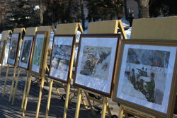 В сквере Петрова города Тамбова открылась выставка, посвящённая Великой Отечественной войне