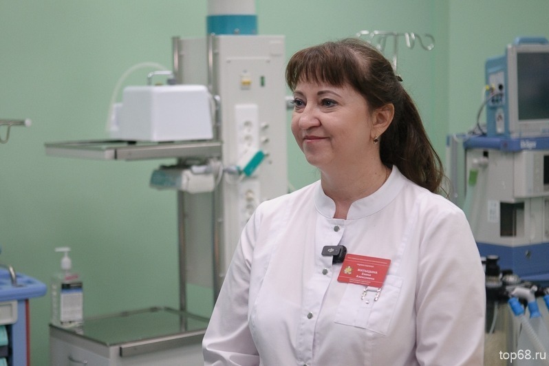 Заведующая родильным отделением Перинатального центра Елена Алексеевна Матыцина