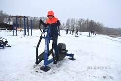 В Знаменском округе заработал сельский фитнес-парк