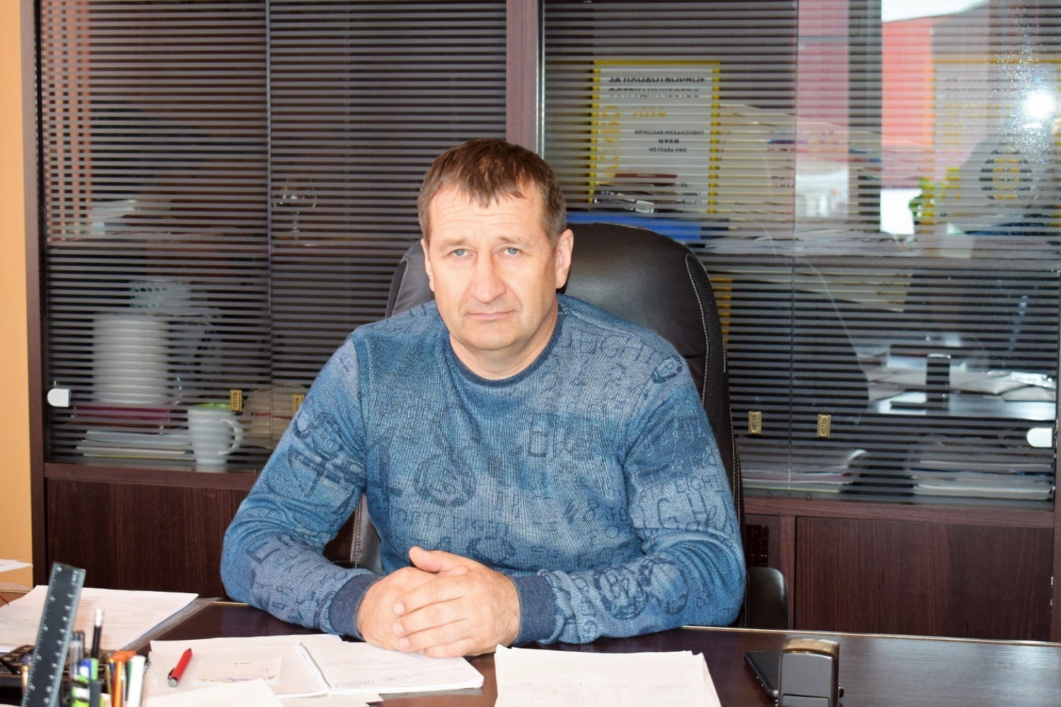 Вячеслав Чуев на рабочем месте