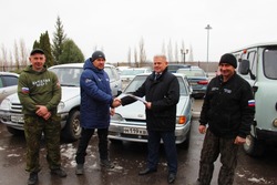 Управление Росреестра по Тамбовской области передало бойцам СВО внедорожники 