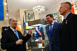 В зале космической славы тамбовского МВЦ появились новые экспонаты