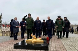 В Рассказовском округе Вечный огонь подключили к сетевому газоснабжению