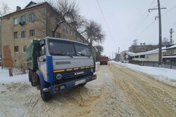 В Тамбове снегоуборочная машина сбила женщину