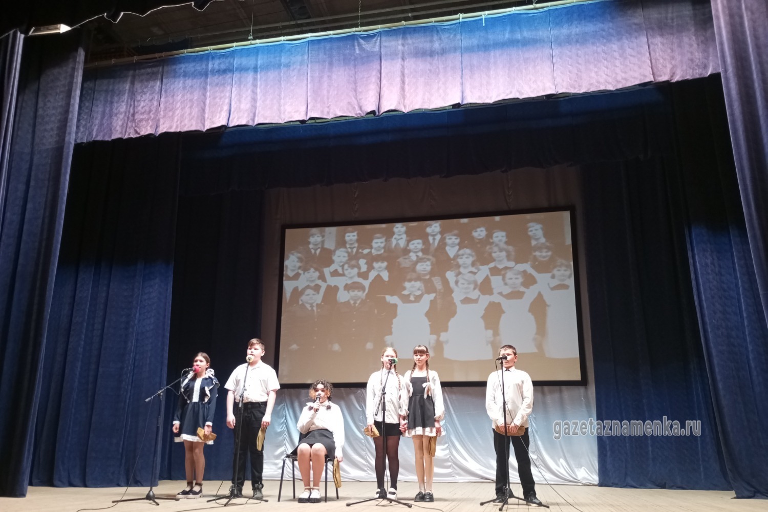 Ученики 6 класса Воронцовского филиала