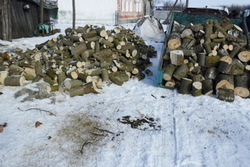 В Мордовском районе полицейские задержали троих местных жителей за незаконную рубку леса
