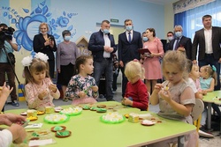 Новый дом для маленьких «вишенок»: в Уварово открылся современный детский сад
