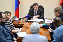 Евгений Первышов принял тамбовчан в здании правительства региона