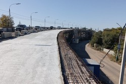 На мичуринском путепроводе подрядчик ускорил темпы ремонта