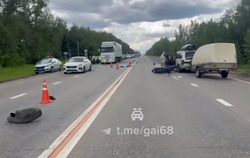 В Первомайском округе столкнулись мотоциклы. Погиб один водитель 