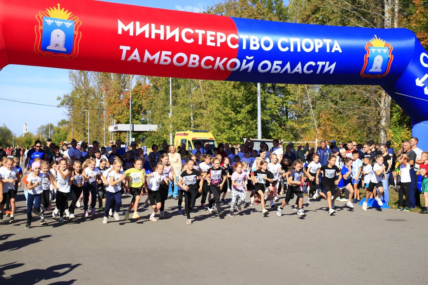 Всероссийский день бега «Кросс нации» в Тамбове