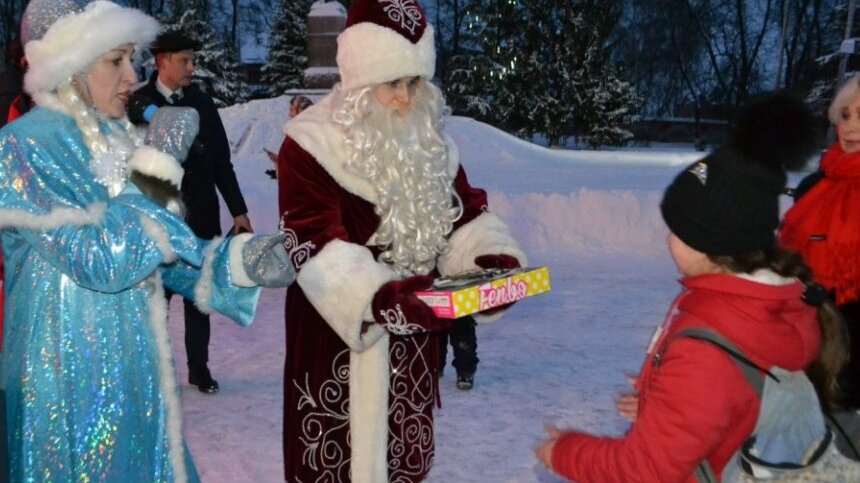Получили Новогодней Получили Новогодней