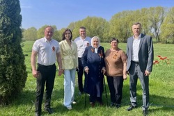 Энергетики «Тамбовэнерго» поздравили труженицу тыла с праздником Великой Победы