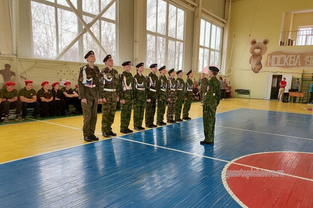 Конкурс строевой подготовки - один из самых сложных