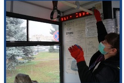 В Тамбове проводят дезинфекцию автобусов против коронавируса