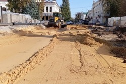 В Тамбове в сквере Петрова завершили ремонтировать канализационный коллектор