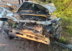 В Мичуринске опрокинулась легковушка: водитель погиб