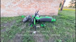 В Тамбовской области девочка разбилась на мотоцикле