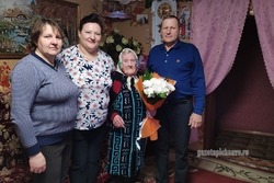 Пичаевская долгожительница отметила столетний юбилей 
