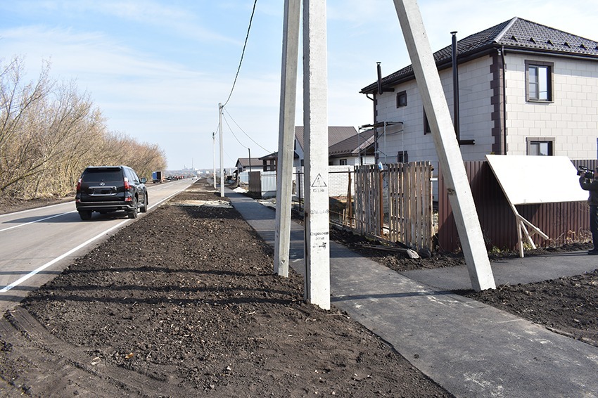 Проложенные в «Новом Котовске» дороги поспособствуют быстрейшей застройке микрорайона