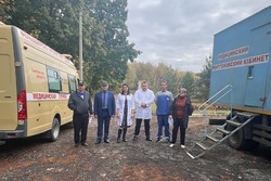 Автопоезд «Забота» продолжает путь по тамбовским селам