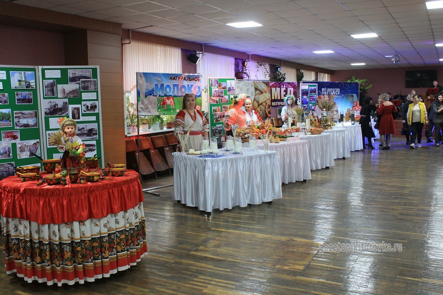 Выставка продукции никифоровских аграриев