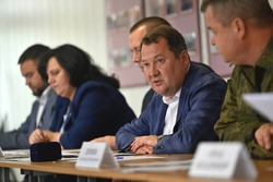 Глава региона Максим Егоров проводил добровольцев-тамбовчан в зону СВО