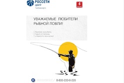 Тамбовэнерго предупреждает: Рыбалка вблизи ЛЭП смертельно опасна!